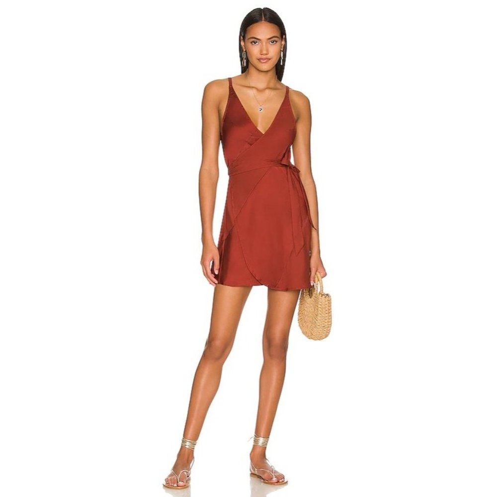 FREE PEOPLE Like Me or Love Me Slipdress in Cowboy - Picture 2 of 4